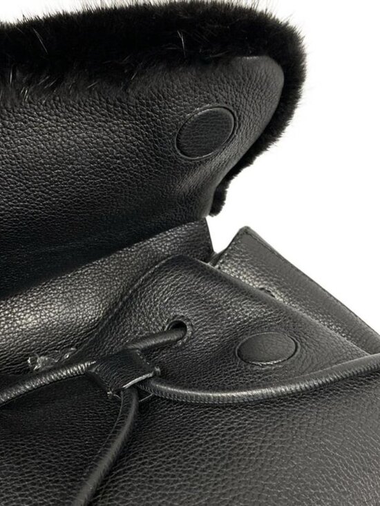 Dolce & Gabbana Backpack Sicily Black Leather Fur main image 15